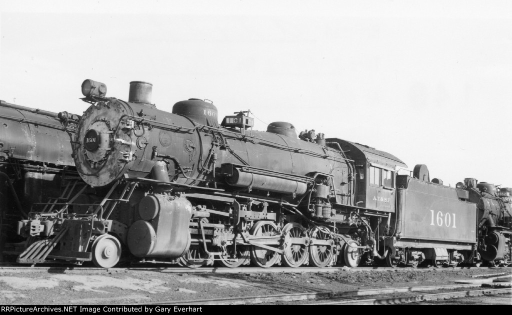 ATSF 2-10-2 #1601 - Atchison, Topeka & Santa Fe